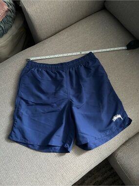 Stussy blue swim Shorts S